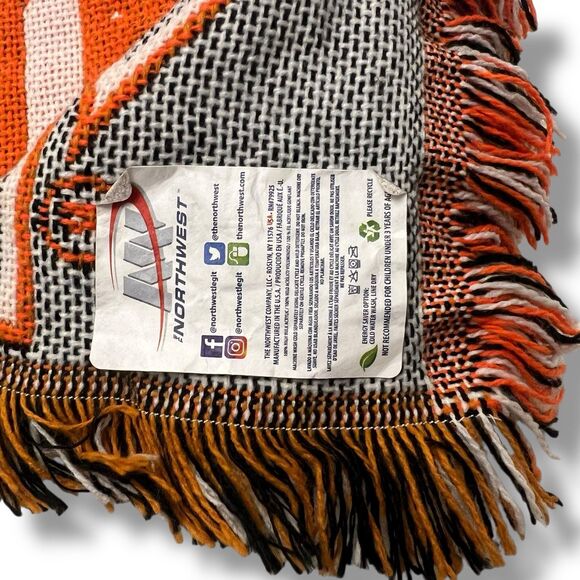 Harley Davidson Fringe Throw Blanket - Picture 9 of 9